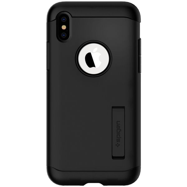 

Чехол Spigen для iPhone XS Slim Armor Black