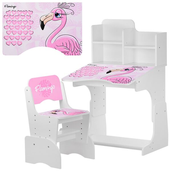 

Парта Bambi Flamingo W 2071-74-2 White (W 2071-74)