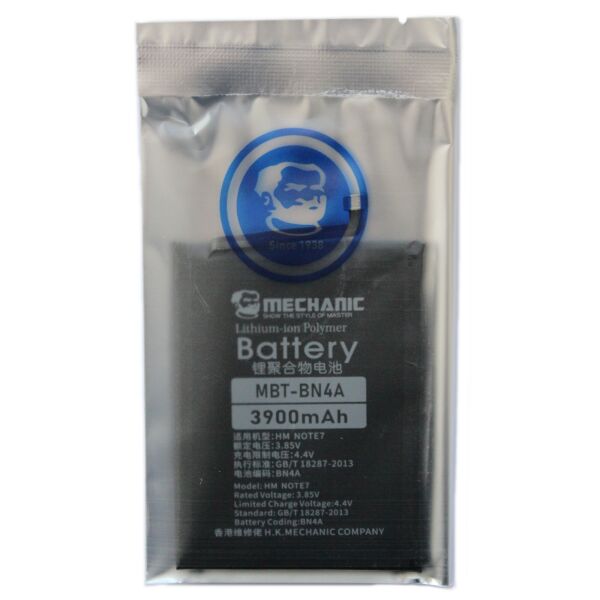 

Аккумулятор MECHANIC BN4A (4000mAh) для Xiaomi Redmi Note 7 / Note 7 Pro