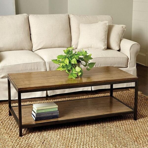 

Кофейный журнальный столик в стиле LOFT (NS-595)
