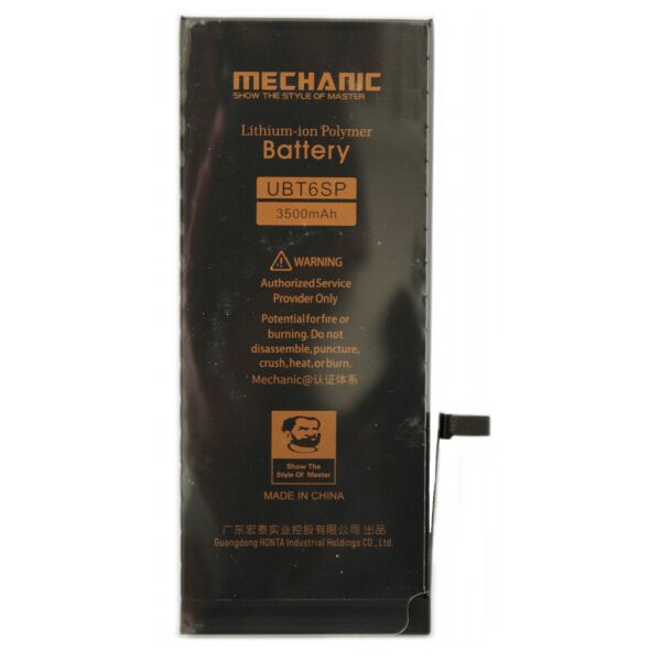 

Аккумулятор MECHANIC для iPhone 6S Plus (Усиленный, 3500mAh)