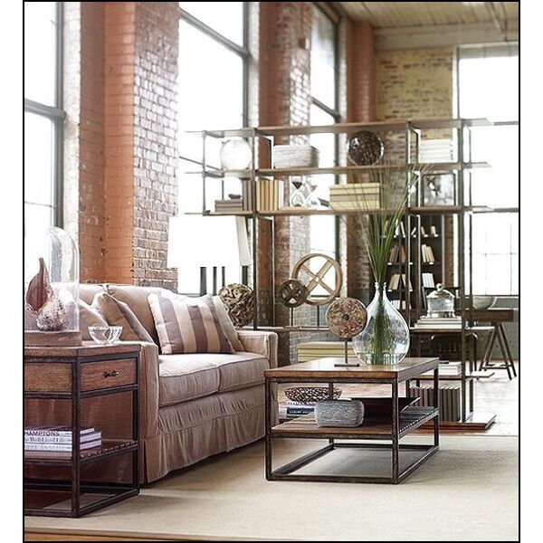 

Кофейный журнальный столик в стиле LOFT (NS-634)