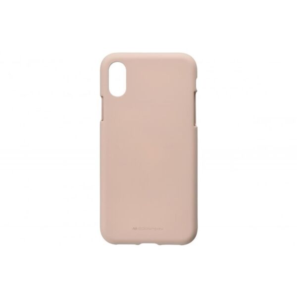 

Чехол Goospery для Apple iPhone XS MAX, SF Jelly, PINK SAND