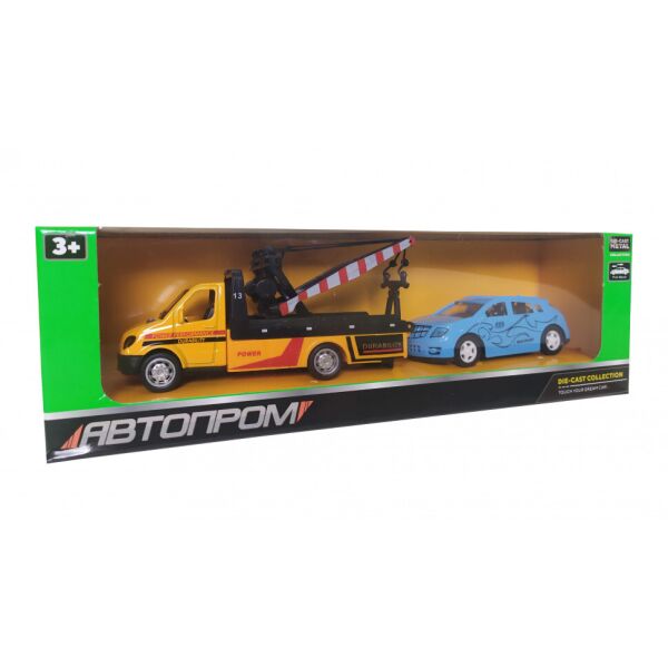 

Автомодель 7414 Эвакуатор + машинка 1:50 АВТОПРОМ (Синий)