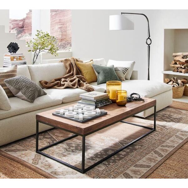 

Кофейный журнальный столик в стиле LOFT (NS-695)