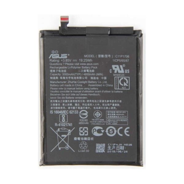 

Аккумулятор Asus ZenFone Max Pro M1 (ZB601KL / ZB602KL) / Max Pro M2 (ZB631KL) / C11P1706 (5000mAh)