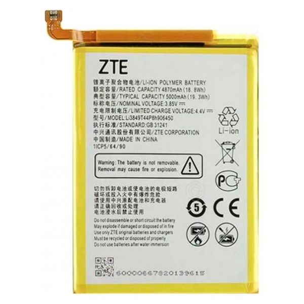 

Аккумулятор ZTE Blade X9 / V5 Pro / Li3830T43P6h856337 (3000mAh)