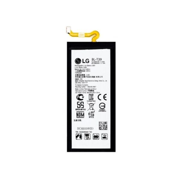 

Аккумулятор LG G7 ThinQ / G7 Plus / LMQ610 / BL-T39 (3000 mAh)