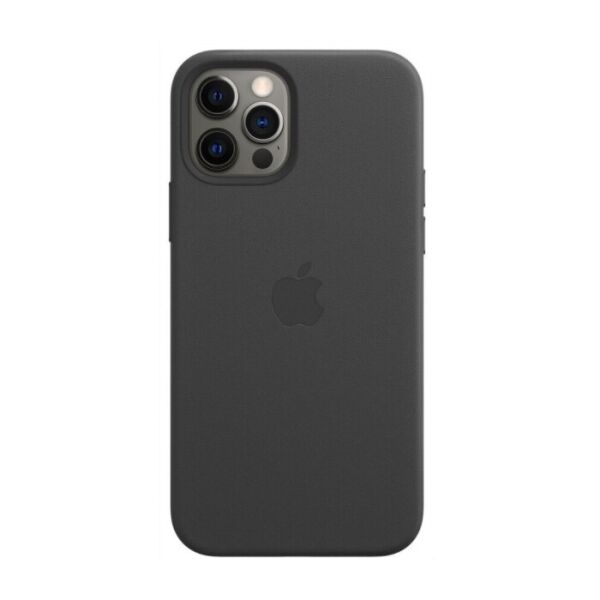 

Чехол (Leather Case) для iPhone 12 Pro Max with magsafe Black