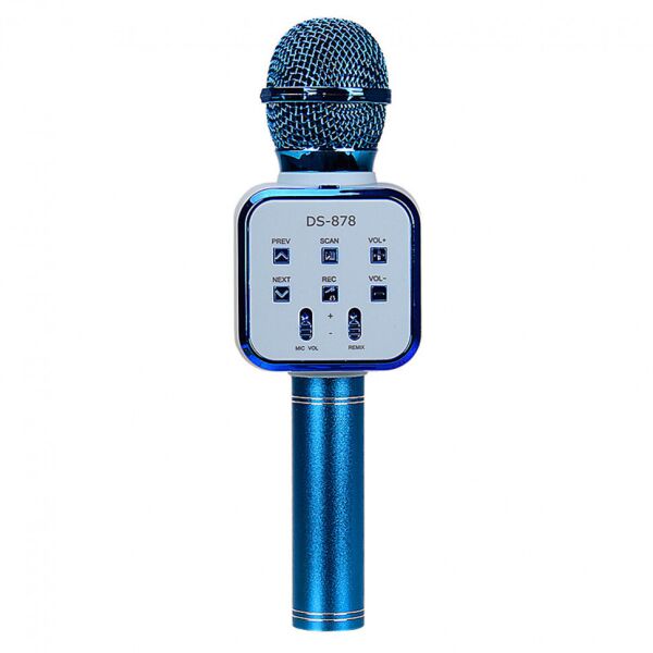 

Bluetooth-микрофон для караоке DS-878 (Синий)