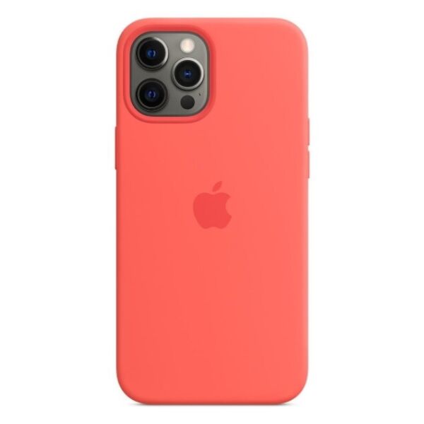 

Чехол (Sillicon Case) для iPhone 12 Pro Max with magsafe and splash Pink Citrus