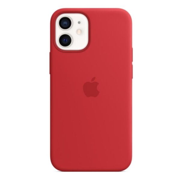 

Чехол (Sillicon Case) для iPhone 12 mini with magsafe and splash Red