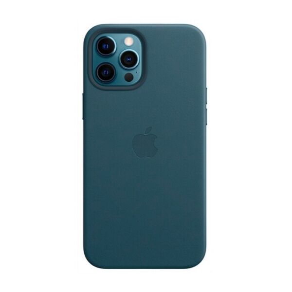 

Чехол (Leather Case) для iPhone 12 Pro Max with magsafe Baltic Blue