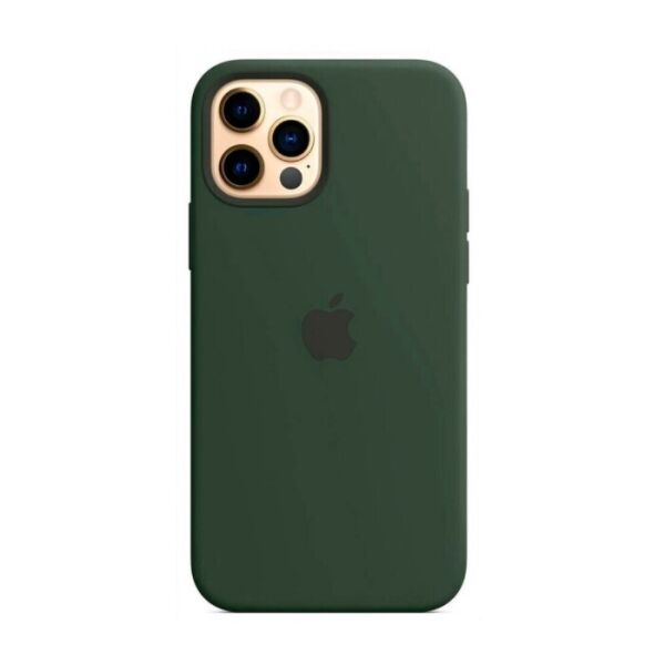 

Чехол (Leather Case) для iPhone 12 Pro Max with magsafe Pine Green