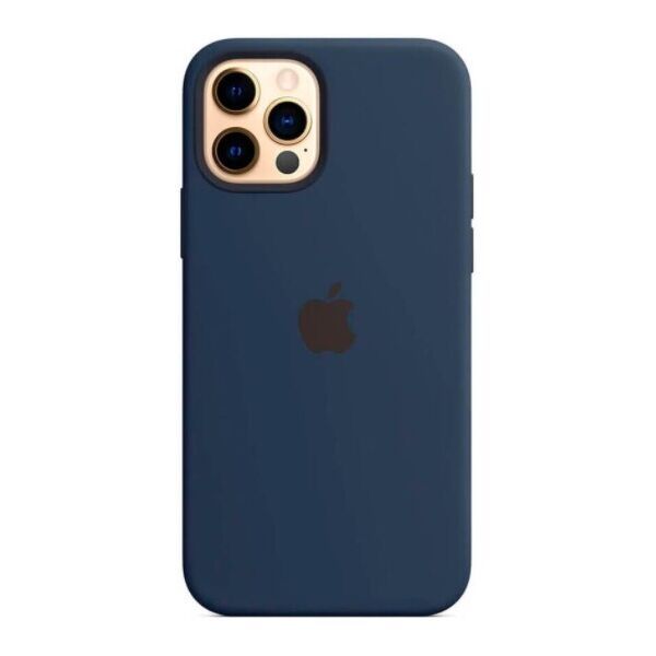 

Чехол (Sillicon Case) для iPhone 12 / iPhone 12 Pro with magsafe and splash Deep Navy