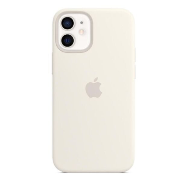 

Чехол (Sillicon Case) для iPhone 12 mini with magsafe and splash White