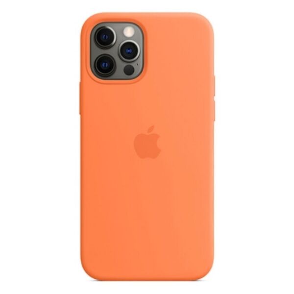 

Чехол (Sillicon Case) для iPhone 12 Pro Max with magsafe and splash Kumquat
