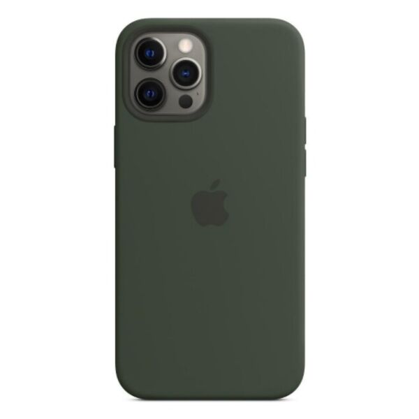 

Чехол (Sillicon Case) для iPhone 12 Pro Max with magsafe and splash Cyprus Green
