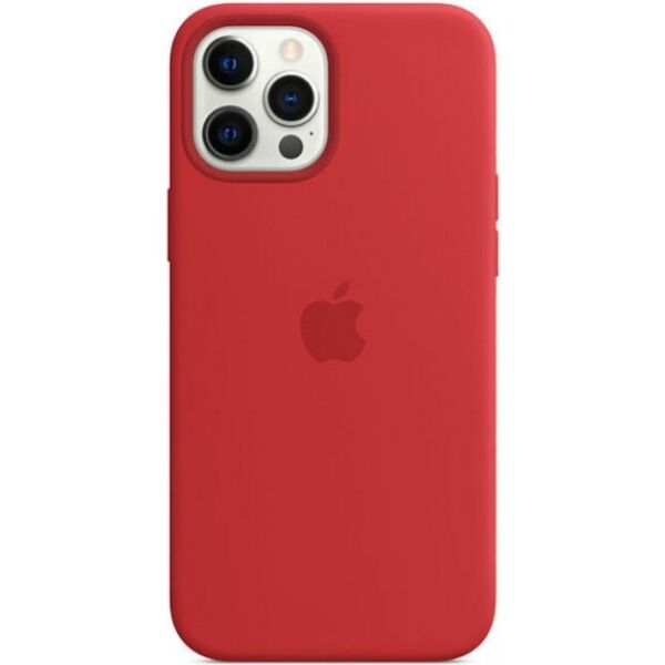 

Чехол (Sillicon Case) для iPhone 12 Pro Max with magsafe Red
