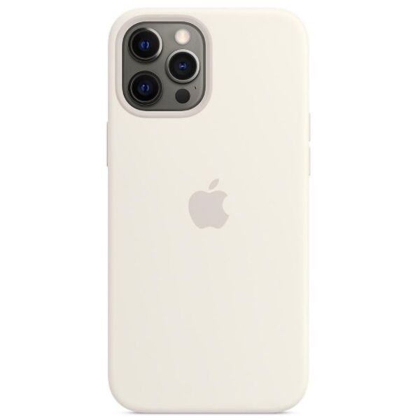 

Чехол (Sillicon Case) для iPhone 12 / iPhone 12 Pro with magsafe and splash White