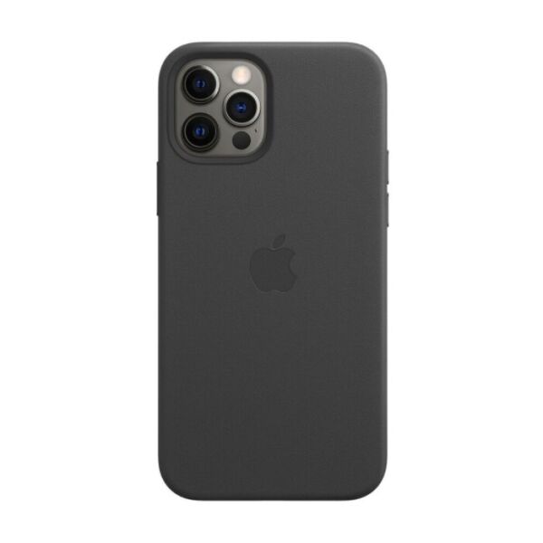 

Чехол (Leather case) для iPhone 12 / iPhone 12 Pro with magsafe Black