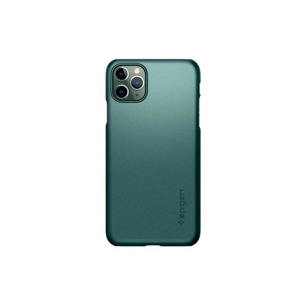 

Чехол Spigen Thin Fit для iPhone 11 Pro Max , Midnight Green