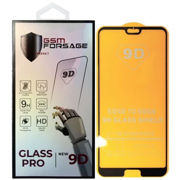 

Защитное стекло (броня) GSM-Forsage для Huawei Y5 Prime 2018 Black