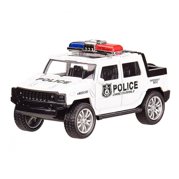 

Автомодель инерционная Hummer K135A 11х4,5х5 см (Белый)