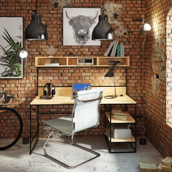 

Письменный офисный стол в стиле LOFT (NS-1404)