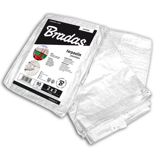 

Тент Bradas WHITE, 90 гр/м², размер 6 х 8м, PLW906/8 водонепроницаемый