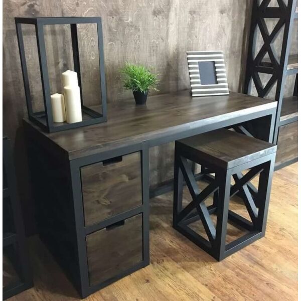 

Писменный офисный стол в стиле LOFT (NS-1362)