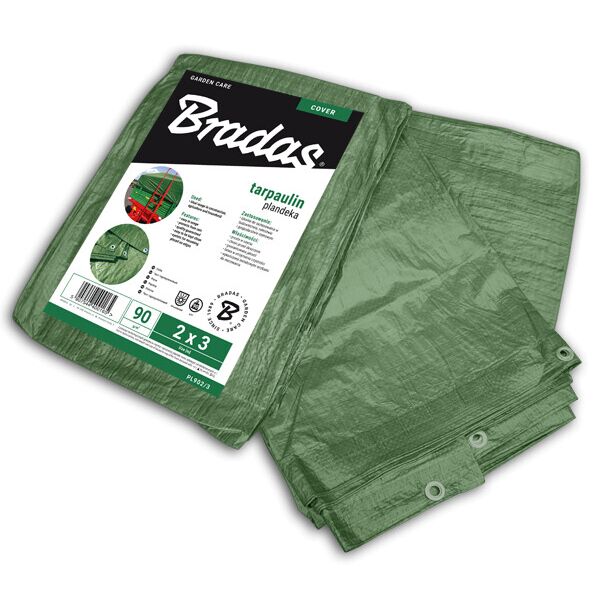 

Тент Bradas GREEN, 90 гр/м² размер 10*15м, PL9010/15 водонепроницаемый