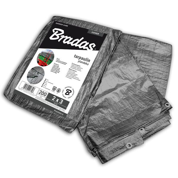 

Тент Bradas GRAY 4 x 5 м, 200г, PLG2004/5