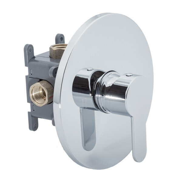 

Скрытый смеситель для ванны/душа (круглый) CM-11.R-100-01