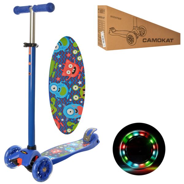 

Самокат детский iTrike JR 3-055-DBL MAXI, фиолетовый