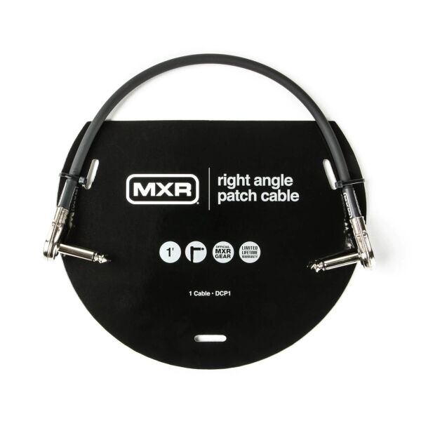 

Кабель инструментальный Dunlop DCP1 MXR Patch Cable 0.3m (1ft) (Right Angle)