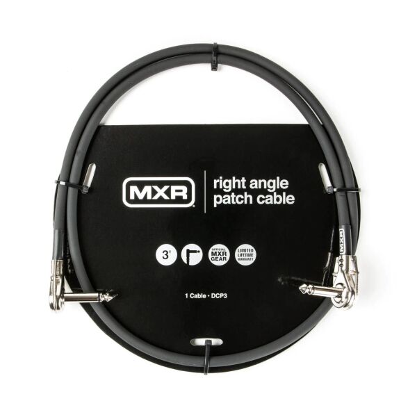 

Кабель инструментальный Dunlop DCP3 MXR Patch Cable 0.9m (3ft) (Right Angle)
