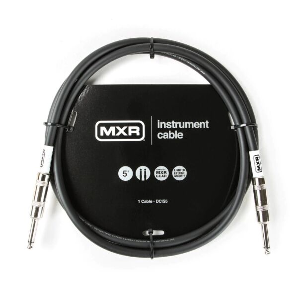 

Кабель инструментальный Dunlop DCIS05 MXR Standard Instrument Cable 1.5m (5ft)