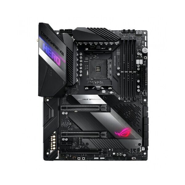 

Материнская плата ASUS ROG Crosshair VIII Hero (90MB1100-M0AAY0)