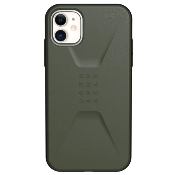 

Чехол UAG для iPhone 11 Civilian, Olive Drab