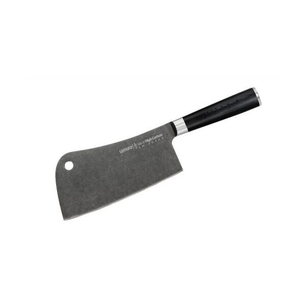 

Топорик кухонный для мяса 180 мм, Samura "MO-V Stonewash" (SM-0040B)