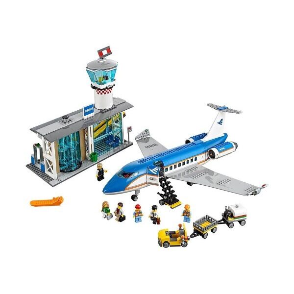 

Блочный конструктор LEGO City Пассажирский терминал (60104)
