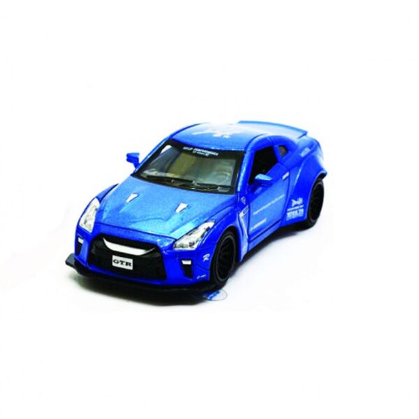 

Машинка металлическая 7862 Nissan GTR Автопром 1:32 (Синяя)