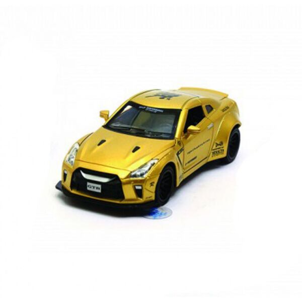 

Машинка металлическая 7862 Nissan GTR Автопром 1:32 (Золотистая)