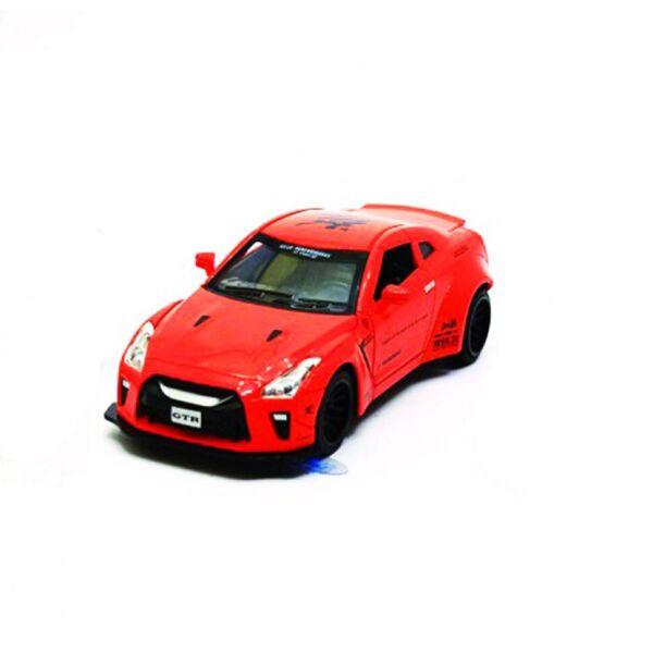 

Машинка металлическая 7862 Nissan GTR Автопром 1:32 (Красная)