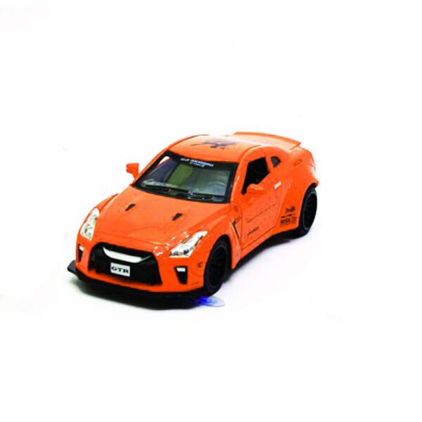 

Машинка металлическая 7862 Nissan GTR Автопром 1:32 (Оранжевая)