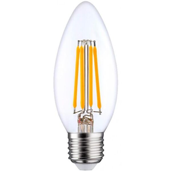 

Лампа светодиодная OSRAM LED STAR E27 5-60W 2700K 220V B35 FILAMENT