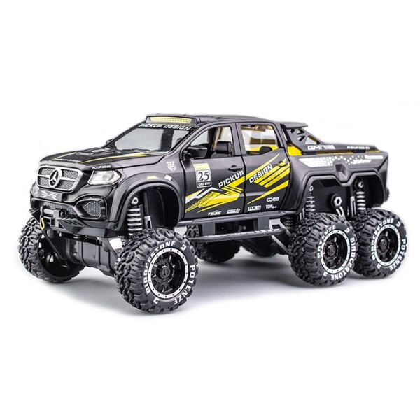 

Машинка металлическая 7586 Mercedes 1:28 АВТОПРОМ (Чёрный)