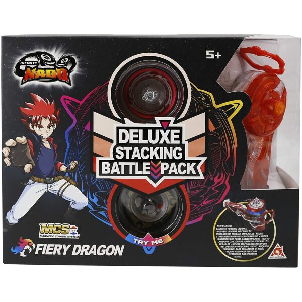 

Infinity Nado Волчок Auldey Infinity Nado V серия Deluxe Edition Fiery Dragon Огненный Дракон