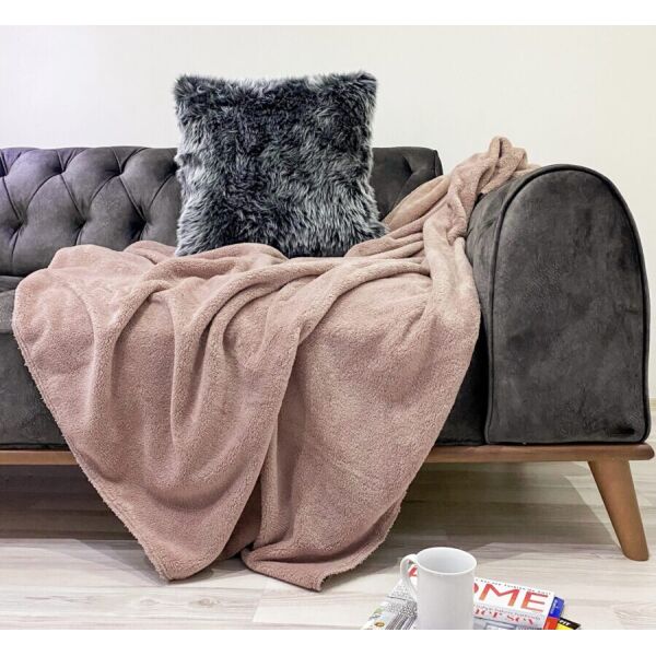 

Плед Zugo Home Welsoft 200*220 кофейный (8698485566078)